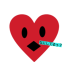Cute HEART！！！（個別スタンプ：6）