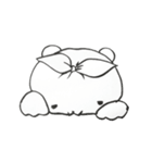 ゴミ袋ウサギ（個別スタンプ：13）
