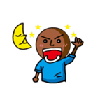 地黒くん（個別スタンプ：27）