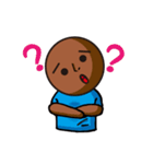 地黒くん（個別スタンプ：40）