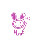 The Little Pink Rabbit（個別スタンプ：11）