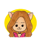 おしゃネコPOP（個別スタンプ：1）
