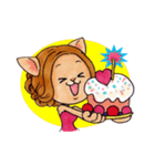 おしゃネコPOP（個別スタンプ：24）