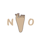 Yuck toe（個別スタンプ：9）
