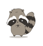 Raccoon in the forest（個別スタンプ：5）
