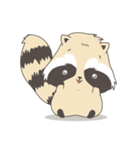 Raccoon in the forest（個別スタンプ：6）