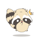 Raccoon in the forest（個別スタンプ：26）