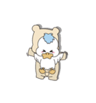 関西くまとアヒルの兄弟（個別スタンプ：37）