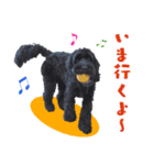 コッカプー犬ルナちゃんのスタンプ（個別スタンプ：14）