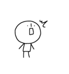 シンプル日常（個別スタンプ：15）