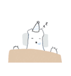 シロクマ。（個別スタンプ：17）
