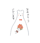シロクマ。（個別スタンプ：20）