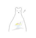 シロクマ。（個別スタンプ：21）