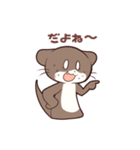 カワウソのかわいいうそ（個別スタンプ：11）