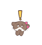 カワウソのかわいいうそ（個別スタンプ：21）