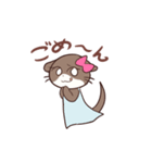 カワウソのかわいいうそ（個別スタンプ：29）
