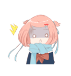 Dere characters- Moe Ver 1. HANA MOMOIRO（個別スタンプ：6）