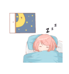 Dere characters- Moe Ver 1. HANA MOMOIRO（個別スタンプ：8）