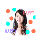 happy voice  MANA（個別スタンプ：5）