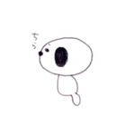 モノクロわんこ "MON"（個別スタンプ：11）