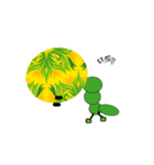 The world of cute caterpillars2（個別スタンプ：4）