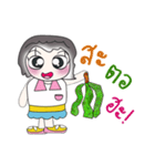 Hi！ My name is Waree..*_*.（個別スタンプ：1）