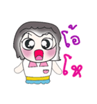 Hi！ My name is Waree..*_*.（個別スタンプ：12）