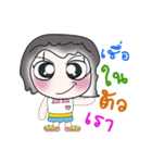 Hi！ My name is Waree..*_*.（個別スタンプ：22）