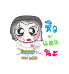 Hi！ My name is Waree..*_*.（個別スタンプ：39）