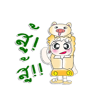 ^_^！！ My name is.Yenna....Dog.（個別スタンプ：19）