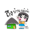 My name is Wondee.*_*.（個別スタンプ：30）