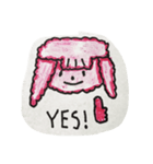 pink poodles（個別スタンプ：1）