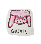 pink poodles（個別スタンプ：8）