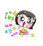 Hi！ My name is Romi.*_*.（個別スタンプ：27）