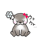 かわうそももんがらいふ（個別スタンプ：9）