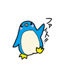 のんびりペンギン（個別スタンプ：21）