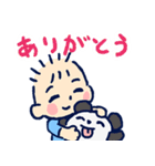 元気な赤ちゃん（男の子編）（個別スタンプ：2）
