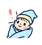 元気な赤ちゃん（男の子編）（個別スタンプ：7）