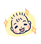 元気な赤ちゃん（男の子編）（個別スタンプ：10）