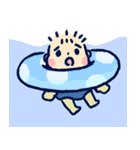 元気な赤ちゃん（男の子編）（個別スタンプ：11）