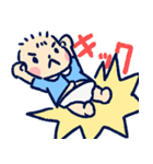 元気な赤ちゃん（男の子編）（個別スタンプ：30）