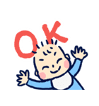 元気な赤ちゃん（男の子編）（個別スタンプ：34）