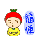 Cute Strawberry girl（個別スタンプ：8）