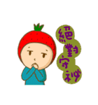Cute Strawberry girl（個別スタンプ：9）