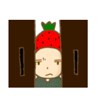 Cute Strawberry girl（個別スタンプ：15）
