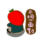 Cute Strawberry girl（個別スタンプ：16）