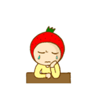 Cute Strawberry girl（個別スタンプ：21）