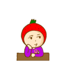 Cute Strawberry girl（個別スタンプ：22）