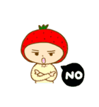 Cute Strawberry girl（個別スタンプ：27）