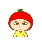 Cute Strawberry girl（個別スタンプ：30）